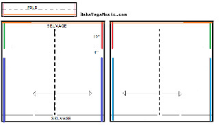 Pantaloon construction diagram